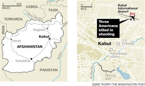 3 americans killed in shooting at kabul military hub the washington post