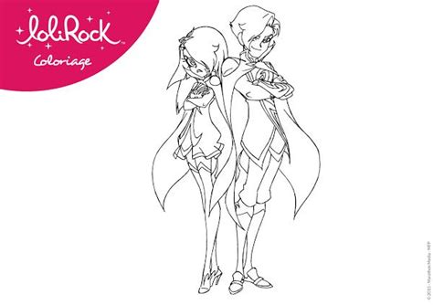 Free printable lolirock coloring pages. Lolirock Iris Coloring Pages | Coloring pages, French ...