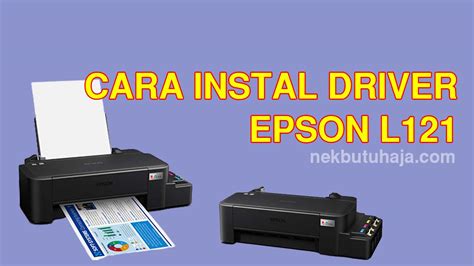 Cara Instal Printer Epson L Nekbutuhaja