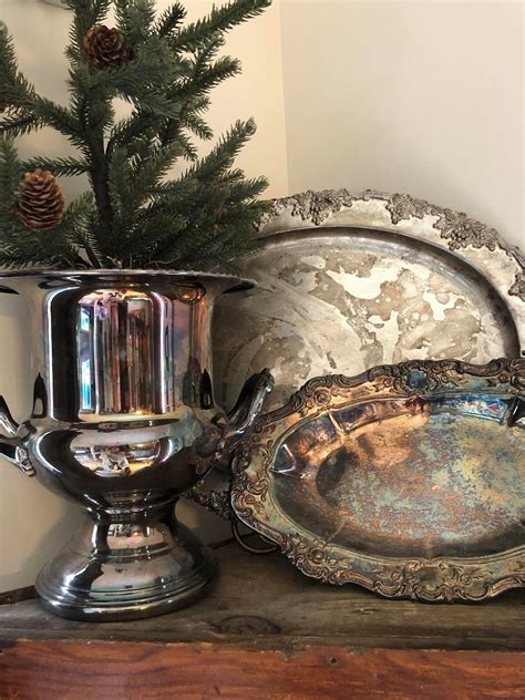 How I Incorporate My Old Silver Throughout My Home The Shabby Tree
