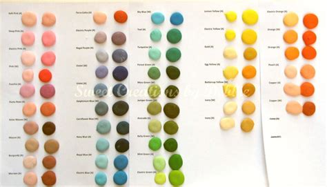 Wilton Color Mix Chart