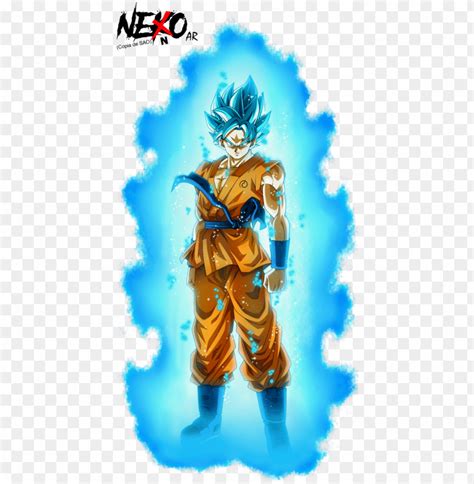 Goku Ssj Blue Aura Png Image With Transparent Background Toppng