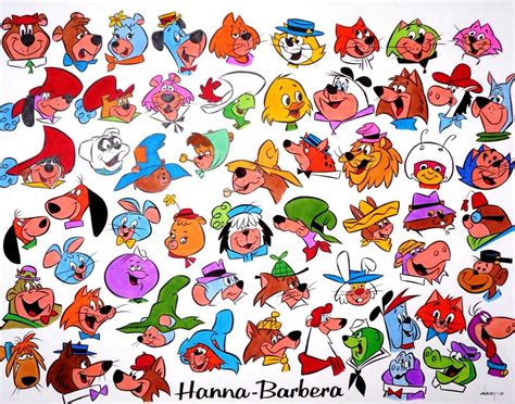 Can You Name These Hanna Barbera Cartoon Characters W