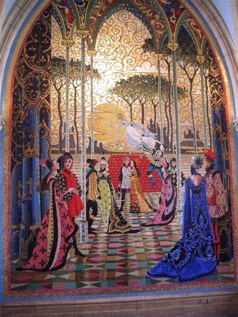 Cinderella Mural Inside The Castle Disney World Vacation Disney Trips
