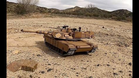 Abrams M1a2 Rc Tank Toy Test Drive Tank Part 1 Youtube