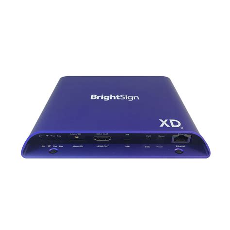 Brightsign Xd1033 Wise Av Solution