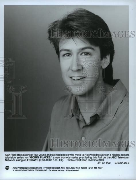 1980 Press Photo Actor Alan Ruck In Going Places A Comedy Series