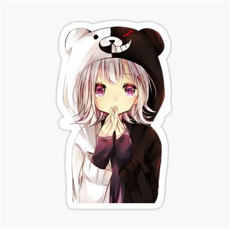 Anime Girl Sticker For Sale By Victoralexis7 Redbubble