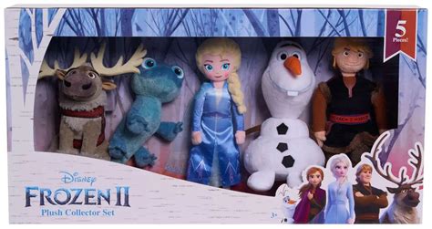 Frozen Elsa Kristoff Olaf Sven Bruni Plush Pack Just Play Toywiz