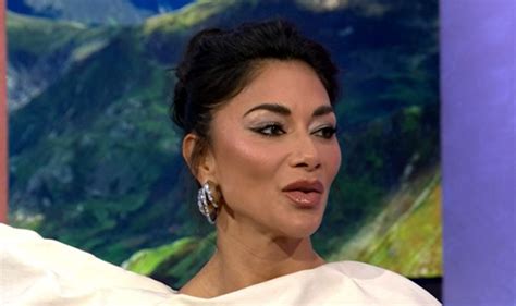 the one show viewers distracted by nicole scherzinger s bed sheet appearance tv and radio