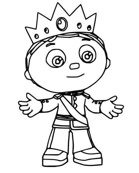 Dibujos De Woofster Super Why Para Colorear Para Colorear Pintar E