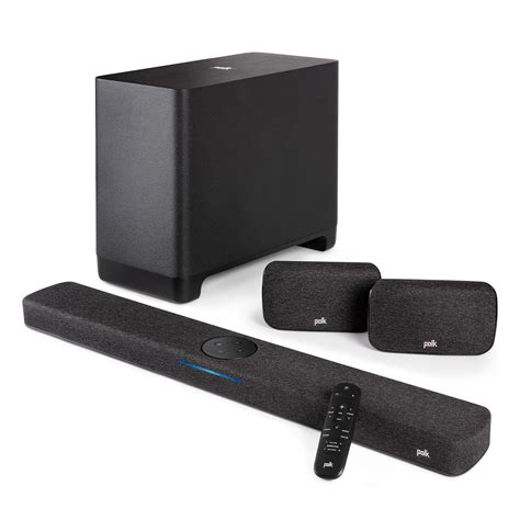 Polk Audio React Home Theater System With React Sound Bar Wireless