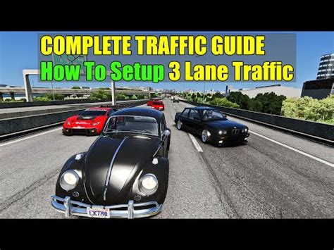 Complete Traffic Guide How To Setup Lane Shutoko Srp Traffic