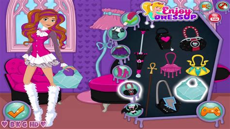 Disney Princess Go To Monster High ♥ Princesses Rapunzel Elsa And Anna