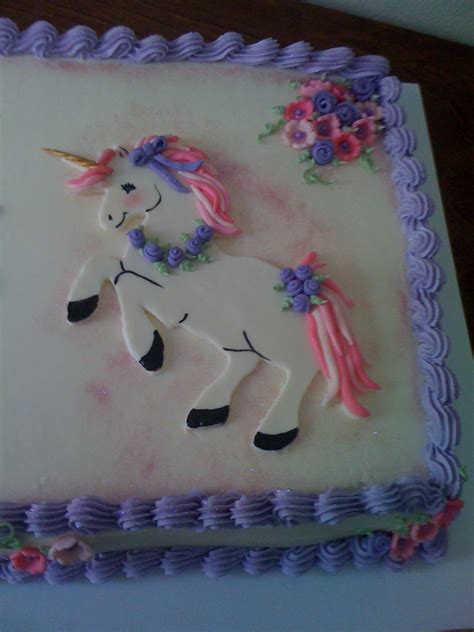 Topper measures 17 x 11 will fit a 12 sheet cake personalization included. Donna Belle Desserts: Unicorn Cake