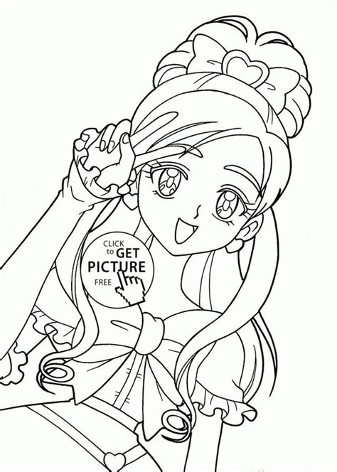 Wonderful Picture of Coloring Pages Anime | Cartoon coloring pages