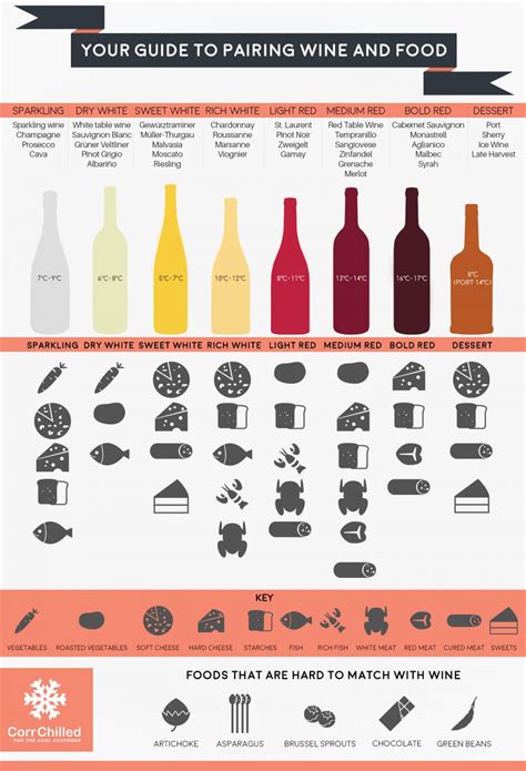 Infographic Guide To Pairing Wine And Food Social Vignerons