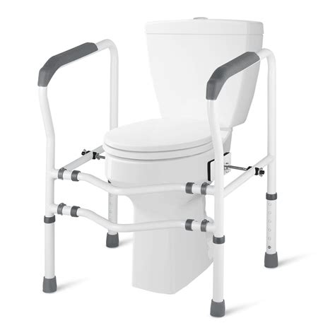 Buy HEPO Toilet Safety Rails For Elderly Stand Alone Lbs Heavy Duty Toilet Safety Frame For