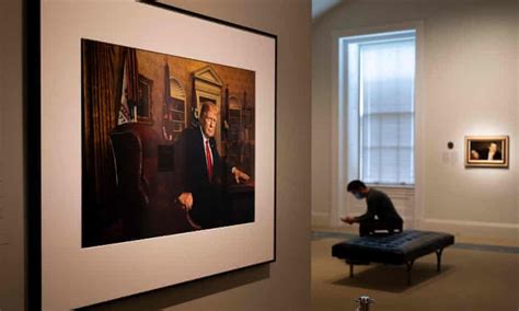 ‘its Hard To Look At Donald Trump Makes National Portrait Gallery