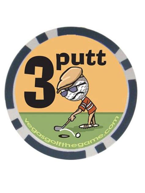3 Putt Golf Betting Chip Vegas Golf Game