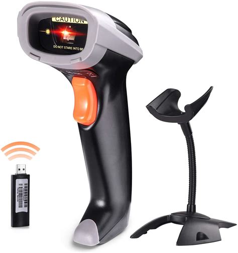 Tacklife Wireless Barcode Scanner Msc011d Barcode Reader With 328 Feet