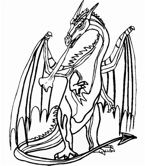 43 Fire Breathing Dragon Coloring Pages For Adults Phoenix Coloring