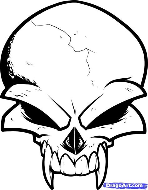 To get a sketch done for you, make sure to go over to my instagram. Free Simple Skull Drawing, Download Free Clip Art, Free ...