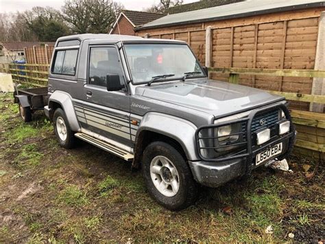 Diahatsu Fourtrak Independent 2 8 TDX 4x4 Jeep In Odiham Hampshire