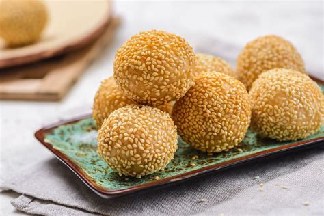 Chinese Sesame Seed Dessert Balls Recipe