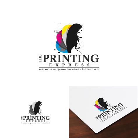 Modern Serious Printing Logo Design For The Printing Express By