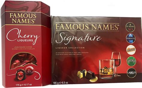 Famous Names Signature Collection 185g And Cherry Liqueur Chocolates