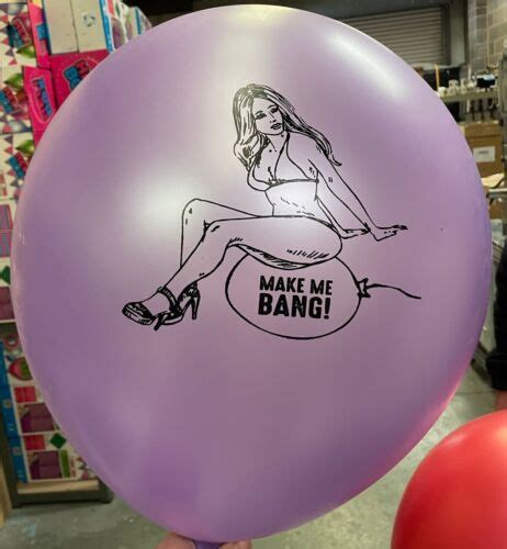 Make Me Bang Giant Latex Balloons 24 Inch Big Balloon Looner Fun