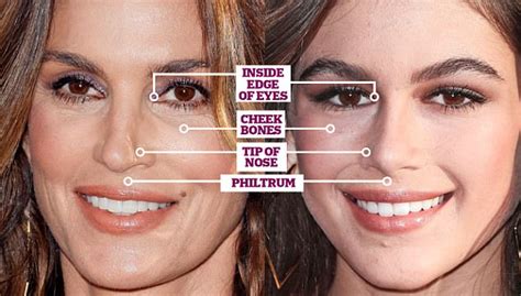 Face Map Shows The Features Youre Likely To Inherit Daily Mail Online