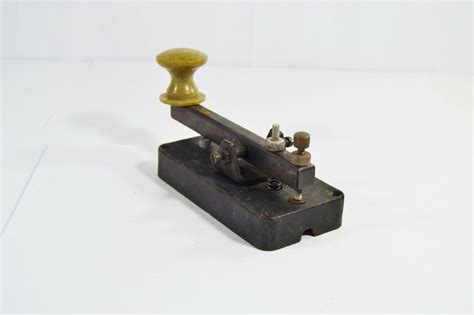 Vintage Telegraph Key Old Soviet Morse Key Ebay