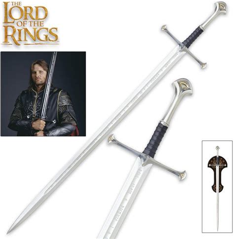 Lost In Collectibles United Cutlery Anduril Sword Of Aragorn Uc1380