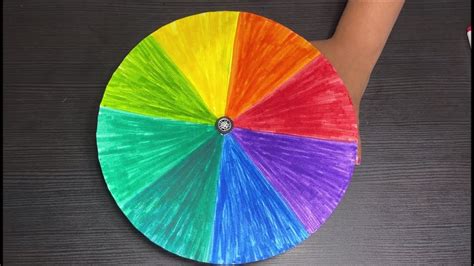 Newtons Color Wheel Experiments For Kids Youtube