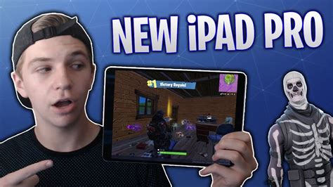 I Bought An Ipad Pro Just To Play Fortnite Mobile Youtube