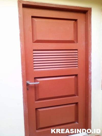 Jual Atau Jasa Pembuatan Pintu Panel Besi Untuk Rumah Minimalis Model