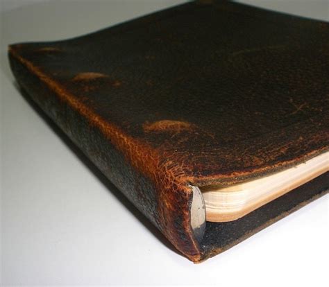 Vintage Leather 3 Ring Binder By Uniquelyyoursbycil On Etsy