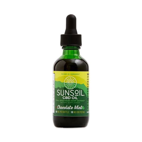 Vytalyze cbd oil this has superior moisturizing quality, keep away from blended substantial concentrations of vitamins a, d and e, it is very effective for dry, aged, and weathered damaged skin. Sunsoil Chocolate Mint CBD Oil 10mg - Thrive Market