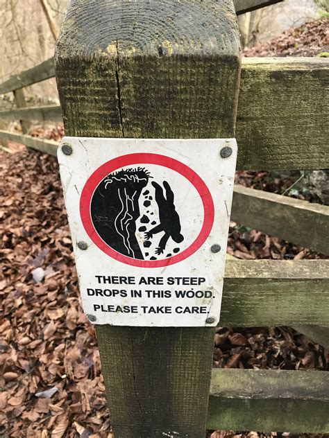 Please Take Care Scarysigns