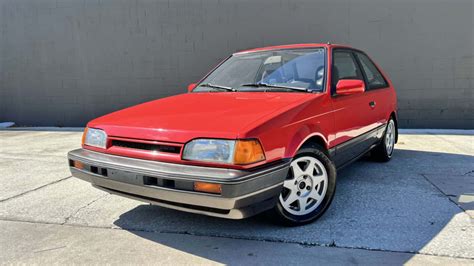 1988 Mazda 323 Gtx For Sale At Auction Mecum Auctions