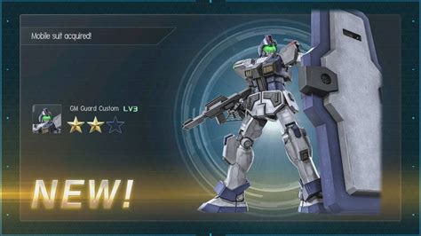Gundam Battle Operation 2 Step Up Event For Gm Guard Custom Full
