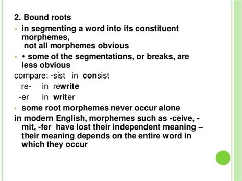 Morphology Linguistics