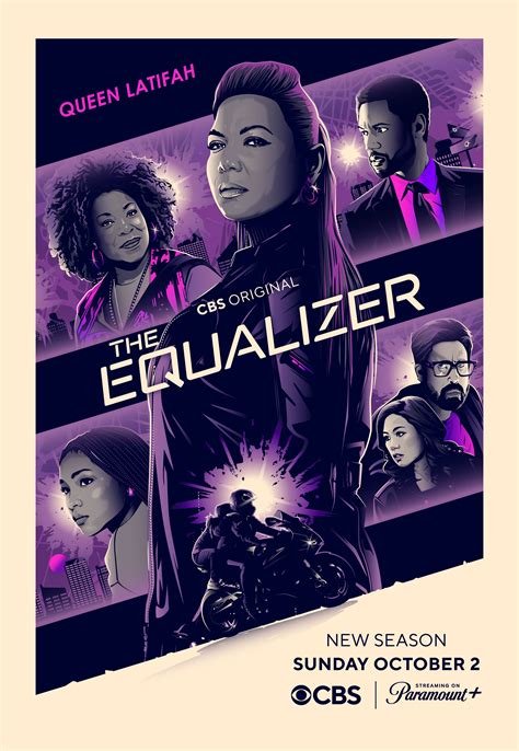 Equalizer Season 3 Poster Casts Queen Latifah in Shades of Purple