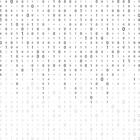 Matrix Binary Background Matrix Effect With Falling Numbers Digital