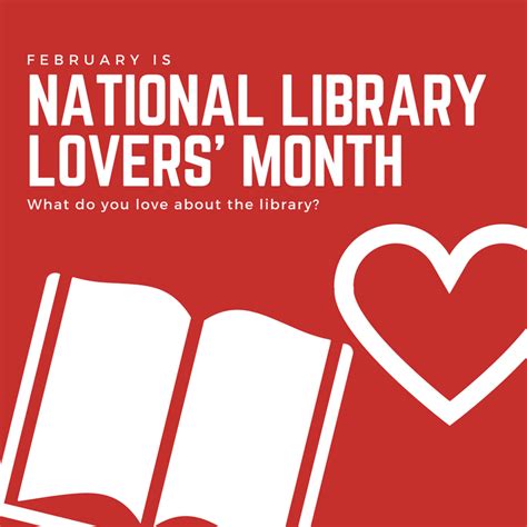 National Library Lovers Month Malden Public Library
