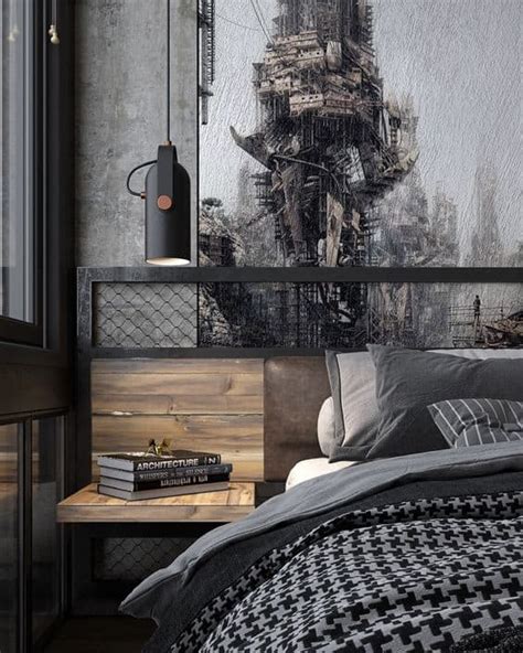 30 Ultimate Industrial Bedroom Design Ideas With Pictures