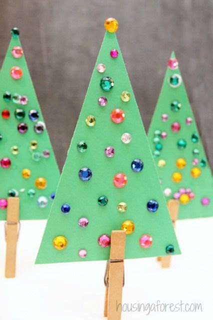 12 Christmas Tree Crafts For Kids