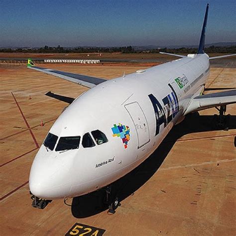 Newsavia Primeiro Avião Airbus A330 200 Da Azul Chegou Ao Brasil